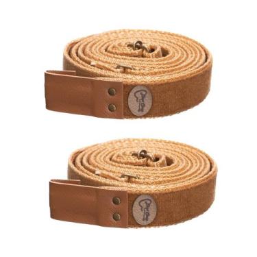 Imagem de Correia de Violão Fixar e Tocar Kit2 Caramelo - Laço Class