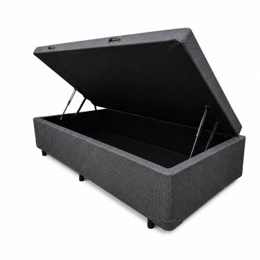 Imagem de Box Baú Solteiro Nature Elite 88x188 cm com Pistão a Gás