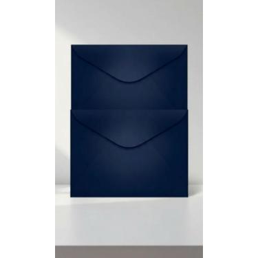 Imagem de Envelope Carta Azul Escuro 11,4 x 16,2cm - 100 Unid - Congratulations 
