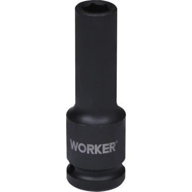 Imagem de Soquete de Impacto Longo 400360 13mm Encaixe 1-2 Alta Resistência Worker