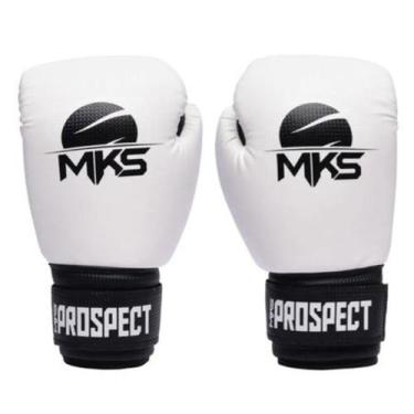 Imagem de Luva de Boxe MKS New Prospect 14oz, Branco