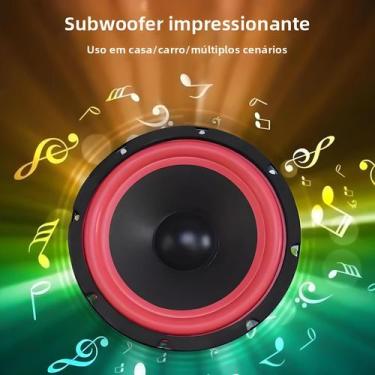 Imagem de Alto-falantes Automotivos Universais HiFi Coaxiais Para Carro E Casa, 