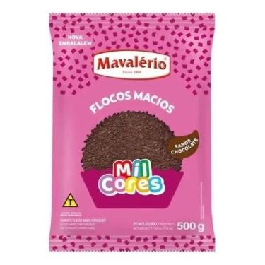 Imagem de Granulado Flocos Macio Escama Escuro 500g Mavalério