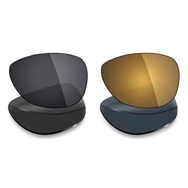 Imagem de 2 pares de lentes polarizadas de substituição da Mryok para óculos de sol Oakley Crosshair New 2012 – Opções