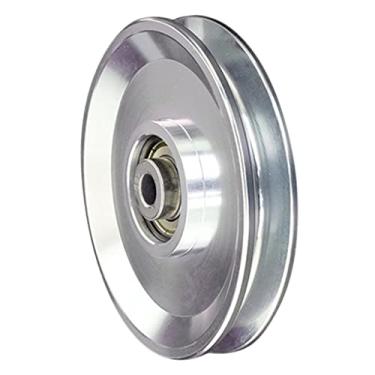 Imagem de dailymall Guia de corda para puxar roldanas polia - Prata, 110 mm