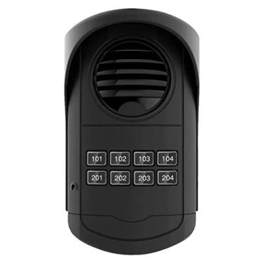 Imagem de Porteiro Eletrônico Coletivo 8 Pontos Preto - AGL