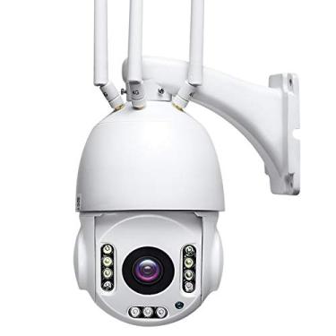 Imagem de 4G LTE Mobile Home Security Camera, 5MP Outdoor Security PTZ Camera com 30X Zoom Ótico, Wireless HD IP Camera com Starlight Night Vision Motion Detection