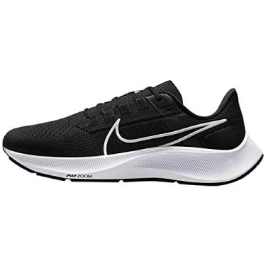 Imagem de Nike Tênis de corrida masculino Air Zoom Structure 22, Preto/branco/antracite., 6.5