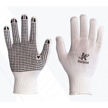 Imagem de Luva Malha Branca Pigmentada 1Lado (Par) Kalipso