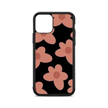 Imagem de Capa de telefone de flores para iphone 12 mini 11 pro xs max x xr 6 7 8 plus se20 silicone tpu de alta qualidade e capa de plástico duro, a4, para iphone se2020