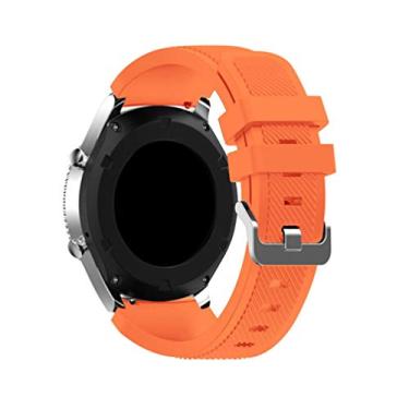 Imagem de Pulseira para Samsung Galaxy Watch 4/5/Galaxy Watch 5 Pro Band 45mm 40mm 44mm/Galaxy Watch 4 Classic 46mm 42mm/Galaxy Watch 3 41mm/Active 2/Active, pulseira de silicone de 20 mm pulseira