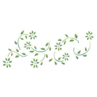 Imagem de Stencil de Acetato para Pintura OPA 07 x 15 cm - 1963 Flores Margarida