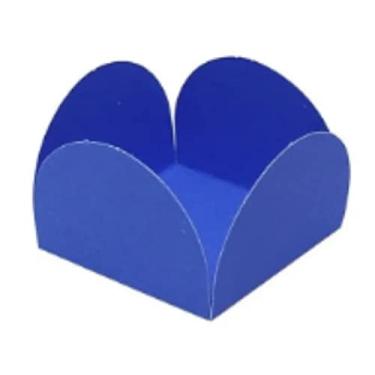Imagem de Forma Doce 4 petalas N6 Azul Escuro Com 50 Plac