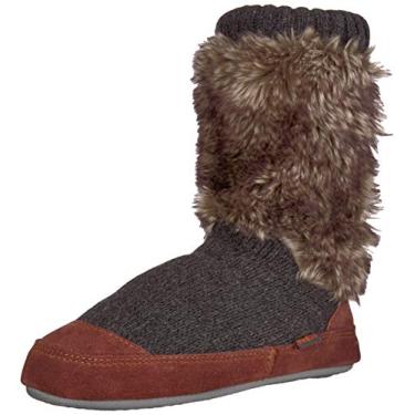Imagem de Pantufa infantil Acorn, Charcoal Fur, 1 Little Kid