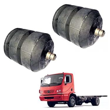 Imagem de CAIXA 2 BATENTE BORRACHA DIANTEIRO MB 710 LO610 LO712 LO812 914 915E 712 712C ACCELO 715 915 915C