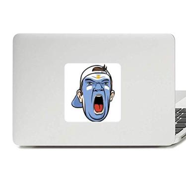 Imagem de Adesivo Argentina para maquiagem facial gritante decalque vinil paster laptop decoração PC