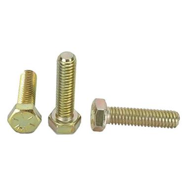 Imagem de Parafusos de cabeça sextavada 5/16-18 x polegadas, grau 8 (3/4" a 4" comprimentos na listagem) parafusos de cabeça sextavada, 5/16-18x1-1/4 (50pcs)