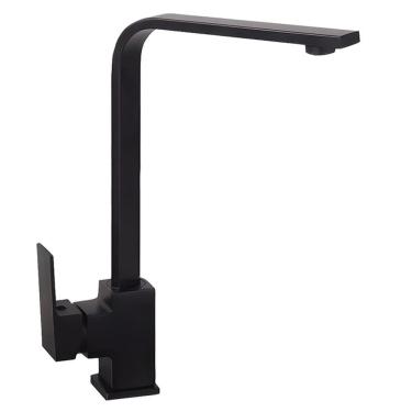 Imagem de Torneira Gourmet Slim Quadrada Para Banheiro Cozinha Com Função Monocomando e Misturador de Temperaturas