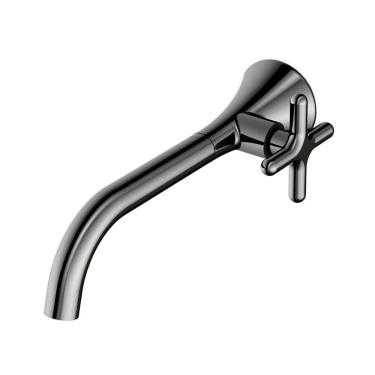 Imagem de Torneira Docol Liss 922248 De Parede Grafite Polido