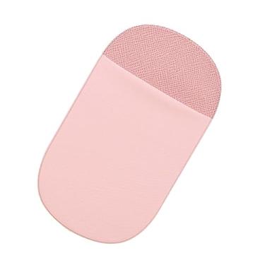 Imagem de Suporte de disco rígido externo para laptop estojo de transporte reutilizável multifuncional bolsa traseira para laptop para canetas acessórios, ROSA