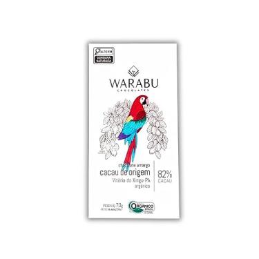 Imagem de CHOCOLATE ORGÂNICO CREMOSO VEGANO AMAZÔNICO AMARGO 82% CACAU (70g)