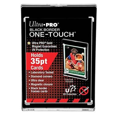 Imagem de Card Storage Accessories Ultra Pro One-Touch Magnetic Holder - 35pt Black Border (5 Pack) SW