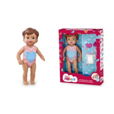 Imagem de Little Mommy Cuidados Morena Boneca Fralda -1032 Mattel Brinquedos