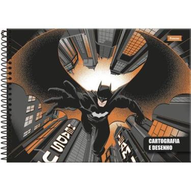 Imagem de Caderno De Desenho Cd 80Fls Batman - Foroni Pct C/4