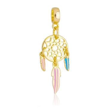 Imagem de Pingente Berloque Filtro dos Sonhos Pandora Banhado a Ouro 18k - Premium