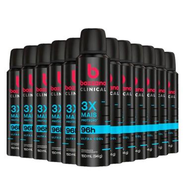 Imagem de Kit Desodorante Aerosol Bozzano Clinical Ultra Cool 150ml - 12 unidades