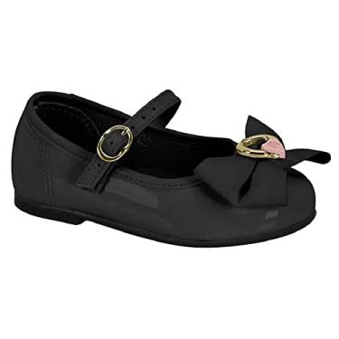 Imagem de Sapatilha Inf Fem Molekinha Boneca Verniz Preto 2106.1030 Tamanho:17;Cor:Preto