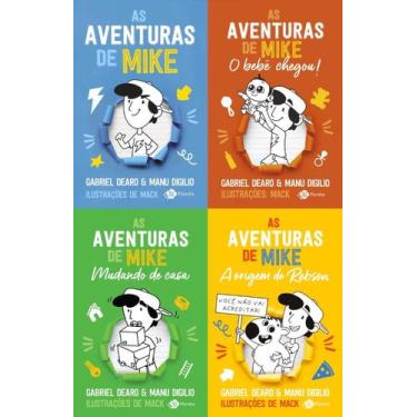 Imagem de As Aventuras De Mike: Kit 4 Volumes