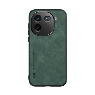 Imagem de Kepuch Silklike Capa para Vivo IQOO 12 - Case Placa de Metal Embutida para Vivo IQOO 12 - Verde