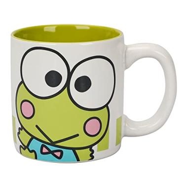 Imagem de Bioworld Caneca de cerâmica branca Hello Kitty Keroppi 473 ml