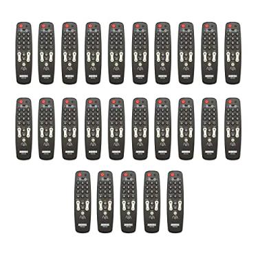 Imagem de Anderic Controle remoto universal para hospitalidade - 1 dispositivo - apenas TV - ótimo para idosos/hotelaria/hotéis/motéis/resorts - Chaves jumbo RRH100 (pacote com 25)