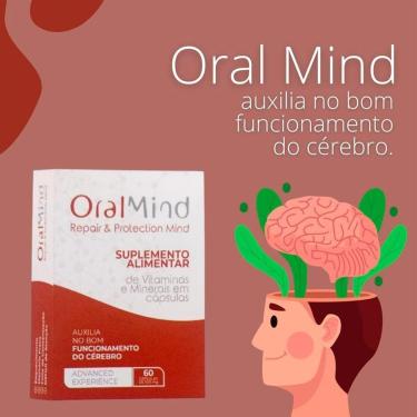 Imagem de Oral Mind 500mg Funcionamento do Cérebro com 60 cápsulas BPB-Unissex