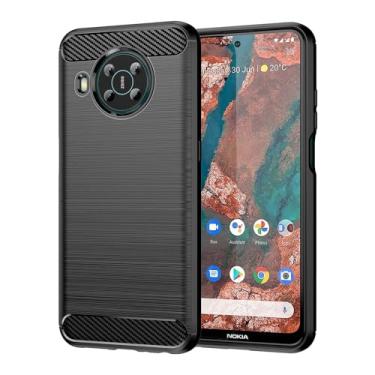 Imagem de Capas para NOKIA X20.Caso básico,Botão de pressão flexível / 360 ° Proteção completa,Anti-fingerpirnts