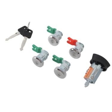 Imagem de Cilindro de Ignição 703369 Cilindros de Bloqueio e 2 Chaves de Substituição para Econoline E-150 E-250 E-350 Resistente Kit de Reparo de Alta Resistência