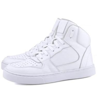 Imagem de Bota Sneaker em Couro Mr. Gutt Branco-Feminino