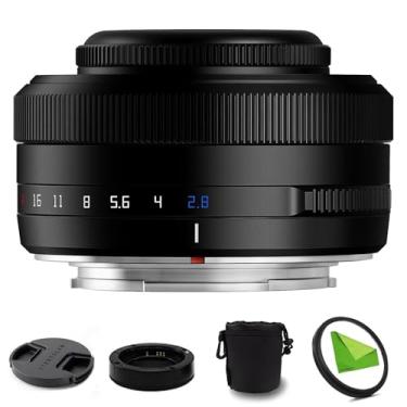 Imagem de TTArtisan 27mm F2.8 XF APS-C Lente STM de foco automático para Fujifilm Fuji X-Mount câmeras X-T10 X-T2 X-T20 X-T30 X-T3 X-T4 X-T5 X-T100 X-T200 X-T30 X-PR01 X-PR02 X-PR03 X-E4 -Preto