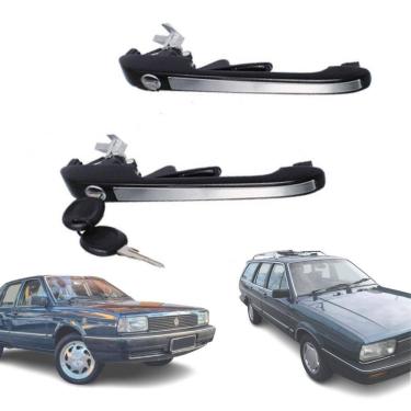 Imagem de Kit Maçaneta Externa Porta Diant Santana Quantum Até 1990 - UN / 2 [F103]