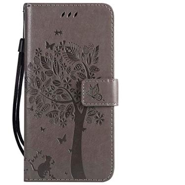 Imagem de Capa para celular com alça de couro da moda Capa com carteira para Samsung Galaxy J5 J7 2016 J510 J710 J2 Core J4 Prime J6 Plus J8 Pro 2018 Flip PU, G2, cinza, para Samsung J7 2016 J710