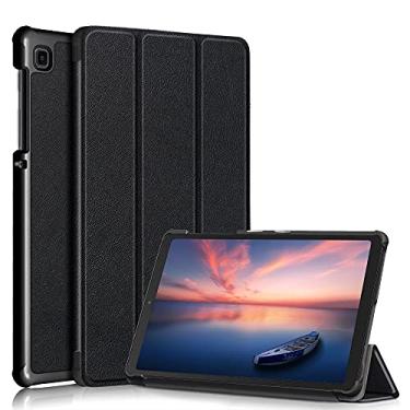 Imagem de Epicgadget Capa para Samsung Galaxy Tab A7 Lite SM-T220/SM-T225 - Capa leve com três dobras para tablet Galaxy Tablet A7 Lite de 8,7 polegadas lançado em 2021 (preto)