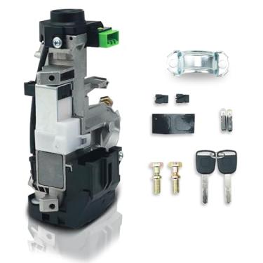 Imagem de JUEDIMA Conjunto de cilindro de bloqueio de interruptor de ignição (com chaves de chip ID48) serve para Honda Accord CR-V FIT Odyssey 2003-2008 Substituir OEM # 06350-SAA-G30 35100-SDA-A71