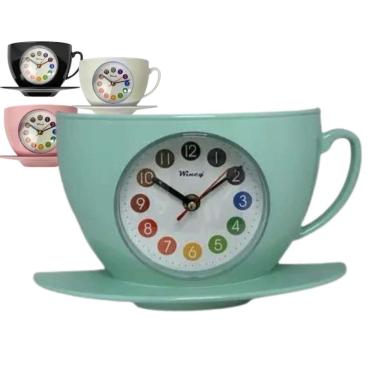 Imagem de Relógio de Parede Wincy Decorativo Silencioso Criativo para Cozinha Chicara PDA02070