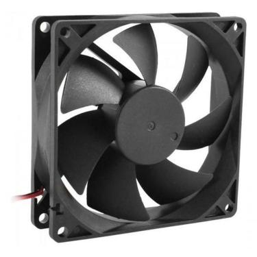 Imagem de Microventilador Fan Cooler Gabinete 80mm 80x25mm 8cm 12v