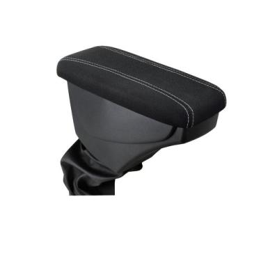 Imagem de Apoio de braço para VW Up - ARTEFACTUM, tecido preto costura branca