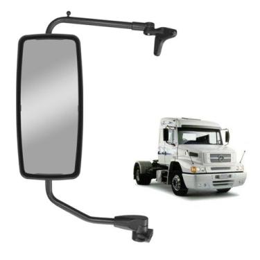Imagem de Espelho Retrovisor p Mercedes 1634 1938 2638 LS Convexo LE - Fabbof