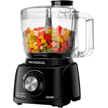 Imagem de Multiprocessador Mondial Mp-16 300w Preto E Prata 127v, MP-16, 110V
