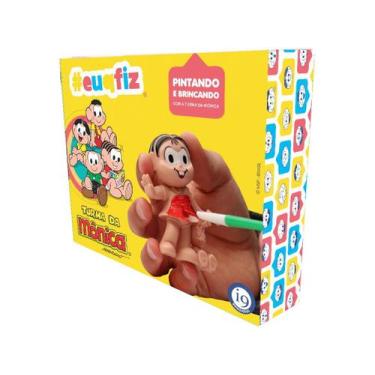 Imagem de Kit de Pintura Turma da Mônica  - euqfiz Pintando e Brincando i9 Brinq